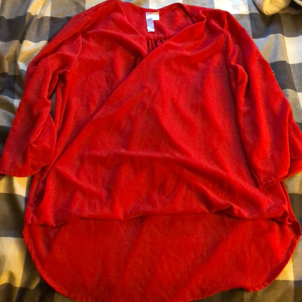 Francesca’s red tunic